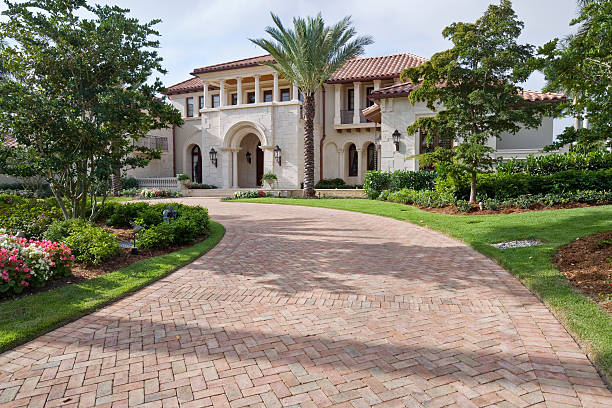 Permeable Paver Driveway in Uvalde, TX